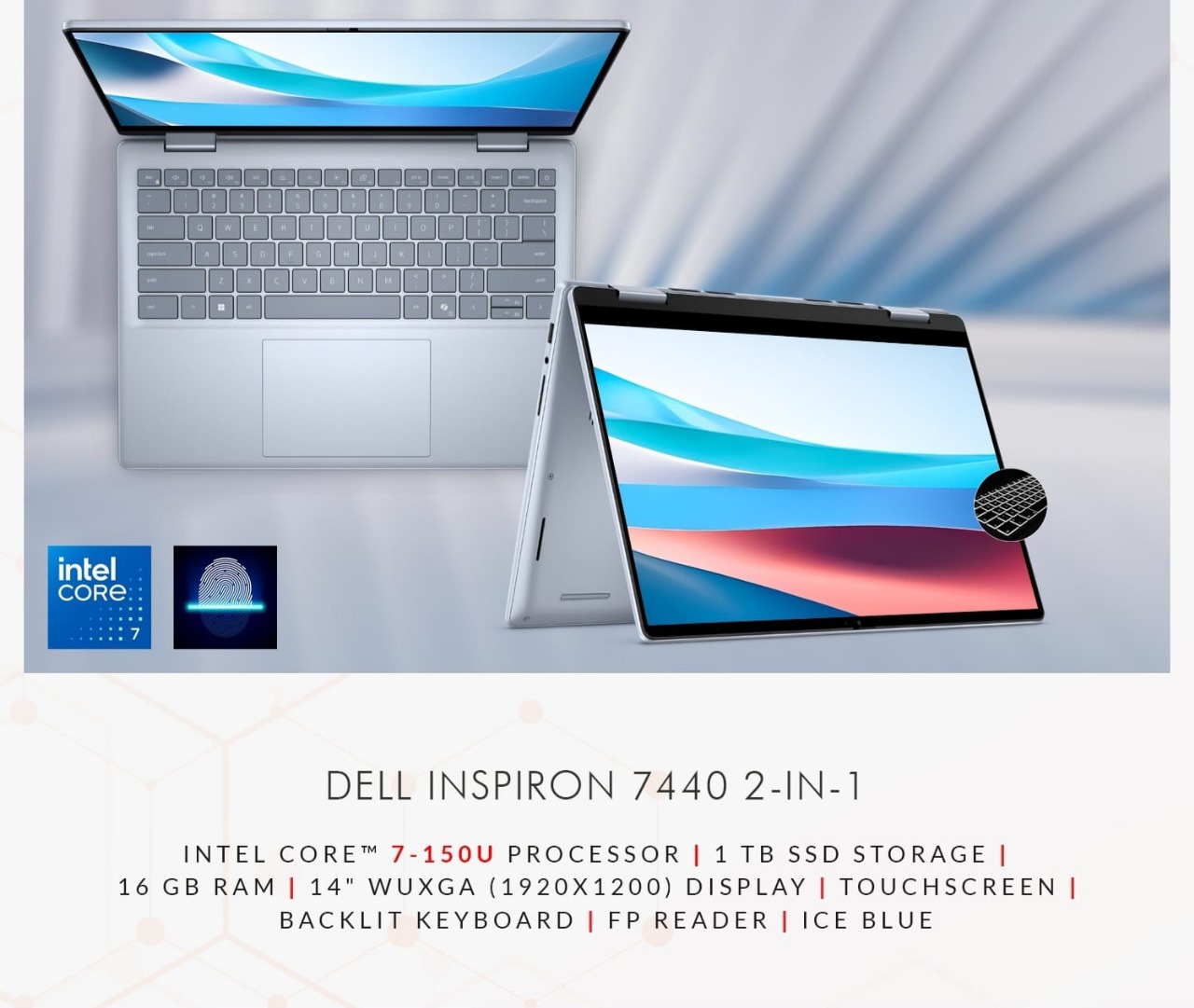 DELL INSPIRON 7440 2-IN-1 LAPTOP