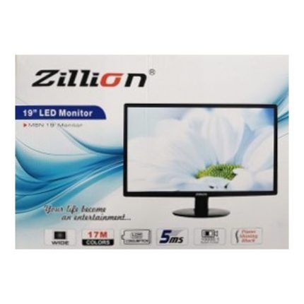 Zillion 19″ LED Monitor | HD Display | Energy Efficient