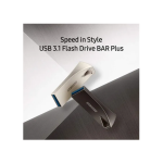 Samsung Bar Plus 16GB Pendrive | USB 3.1 (130MB/s) | Waterproof | Metal Body | 5-Year Warranty | Plug & Play