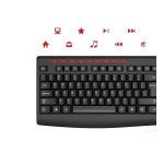 ViewSonic KU215 USB Wired Keyboard | Spill-Resistant | Quiet Office Keys | Wrist Rest - Image 3