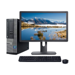 Dell Optiplex 7020 Desktop Combo – Core i5 4th Gen | 4GB RAM | 128GB SSD | 19" Monitor
