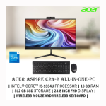 Acer Aspire C24 All-in-One Desktop – i5-1334U | 16 GB RAM | 512 GB SSD | 24″ Acer Monitor - Image 2