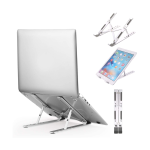 Laptop Stand with HeatSink Fan – Foldable | Portable & Cool Design | Price in Nepal - Image 2