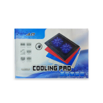 A8 Laptop Cooling Pad | Dual 120mm Fans | 6-Speed Adjustable | 7-Color LED | Ergonomic Tilt | USB-Powered Quiet Operation