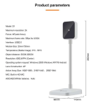 Kisonli D1 2K HD Webcam | Plug & Play USB Web Camera - Image 2