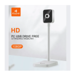 Kisonli D1 USB HD 1080p Web Camera with Built-in Mike – Crisp Video & Clear Audio