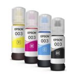 Epson 003 Genuine Ink Bottles Set (Black, Cyan, Magenta, Yellow) – Compatible with Epson L1110, L3100, L3101, L3110, L3115, L3116, L3150, L3151, L3152, L3156, L5190 Printers Price in Nepal - Image 7