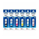 Epson 057 Genuine Ink Bottles (6 Colors) – For Epson L8050 & L18050 Photo Printers Price in Nepal