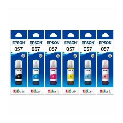 Epson 057 Genuine Ink Bottles (6 Colors) – For Epson L8050 & L18050 Photo Printers Price in Nepal