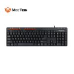 Meetion MT-K600M USB Wired Multimedia Keyboard | Spill-Resistant | Plug & Play | Media Keys - Image 2