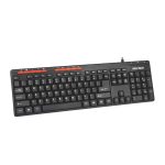 Meetion MT-K600M USB Wired Multimedia Keyboard | Spill-Resistant | Plug & Play | Media Keys - Image 3