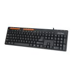 Meetion MT-K600M USB Wired Multimedia Keyboard | Spill-Resistant | Plug & Play | Media Keys - Image 4