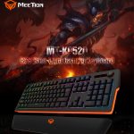Meetion K9520 RGB Mechanical Gaming Keyboard | Blue Switch | Magnetic Wrist Rest | Anti-Ghosting