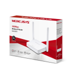 300Mbps Wireless Mercusys Router | High-Speed WiFi | 4 LAN Ports | WPS Setup | Wall-Mountable | Ideal for Home/SOHO