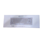 T-WOLF T40 Transparent Mechanical RGB Keyboard | Stunning Backlit Gaming Keyboard